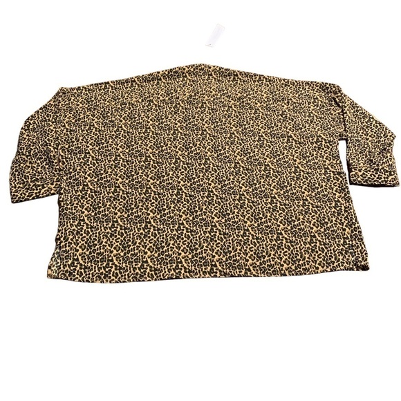 Harper Wren Women’s Animal Print Cheetah Tunic Top Size Small - Picture 7 of 11